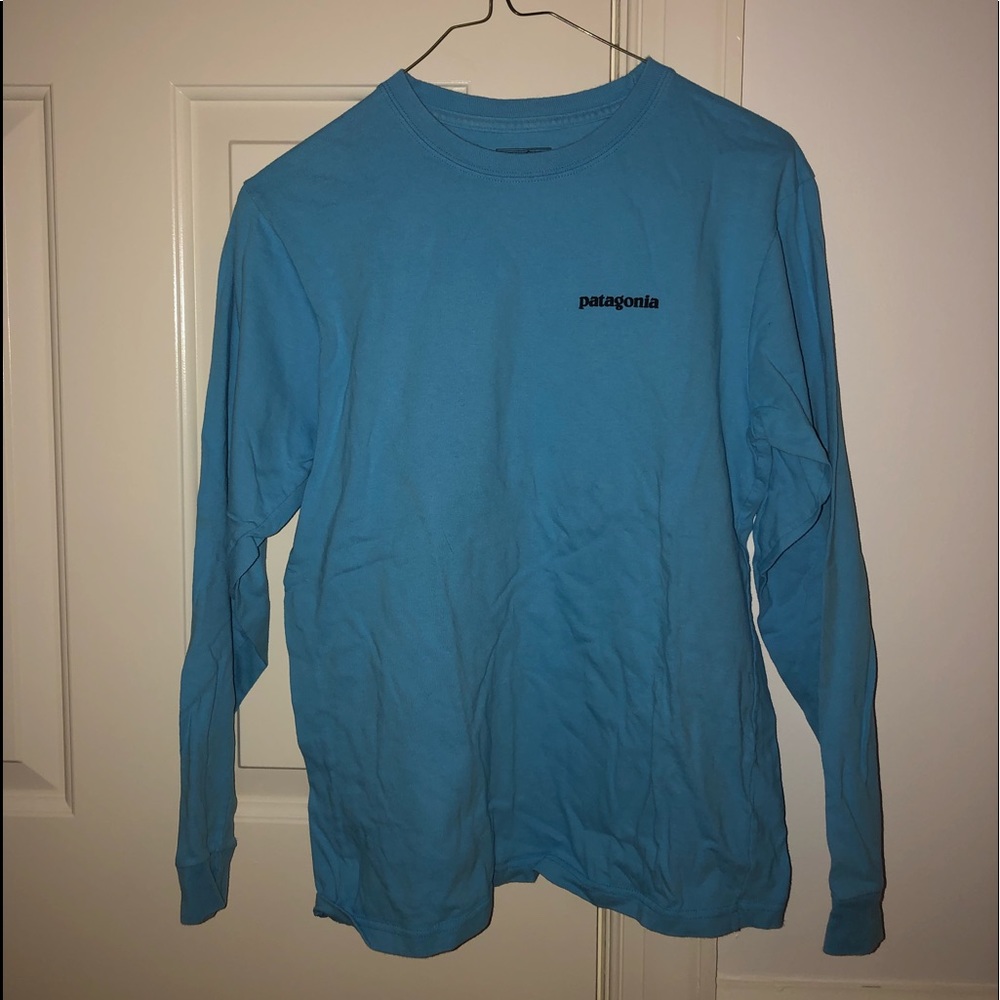 Blue Patagonia long sleeve t-shirt size XS